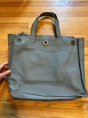 All Saints Leather Tote